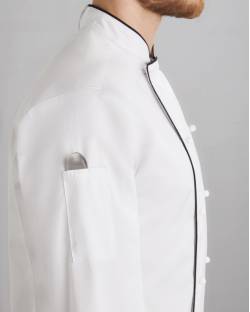 Mens Al Dente Chef Jacket, Long Sleeve